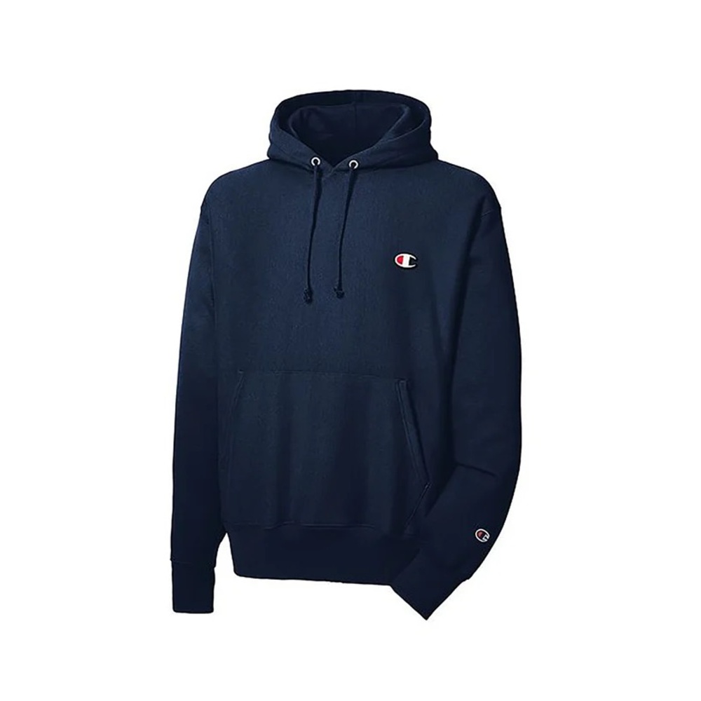 Mens champion navy hoodie